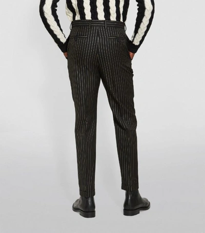 Shop Saint Laurent Stripe Trousers