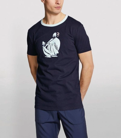 Shop Lanvin Mother And Child Print T-shirt