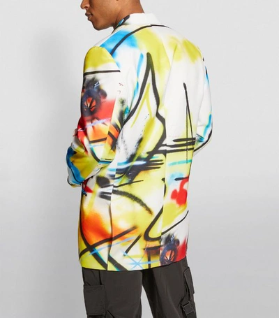 Shop Off-white X Futura Spray Paint Jacket