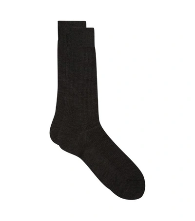 Shop Pantherella Merino Wool-blend Socks