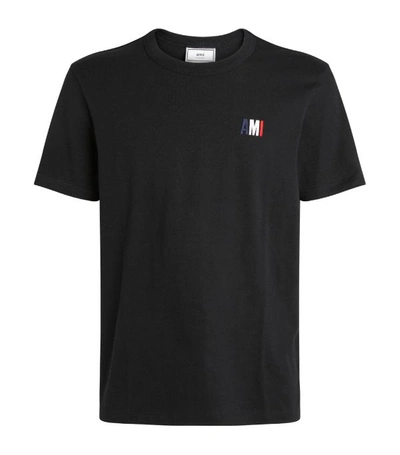 Shop Ami Alexandre Mattiussi Ami Logo T-shirt