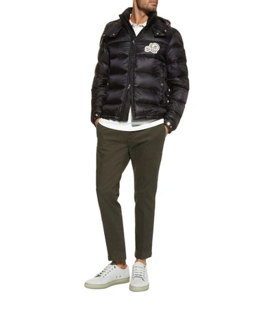 Moncler Bramant Mid-weight Short Down Jacket In Black | ModeSens