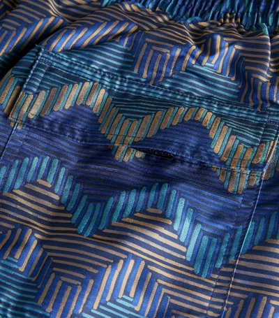 Shop Missoni Zigzag Swim Shorts