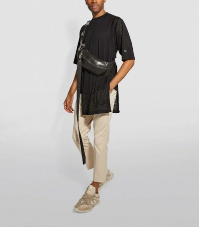 Shop Rick Owens X Champion Mesh Toga Top