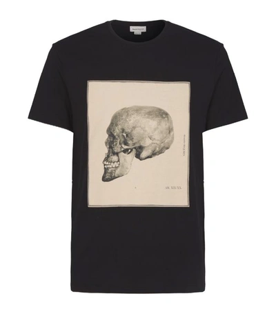 Shop Alexander Mcqueen Skull Study T-shirt