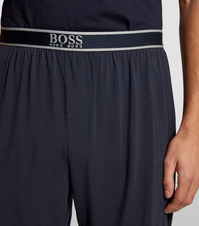 Shop Hugo Boss Boss Logo Lounge Shorts