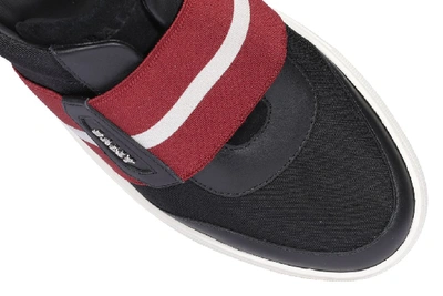 Shop Bally Hemon Sneakers In Black