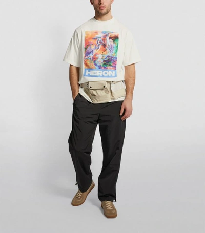 Shop Heron Preston Multicoloured Heron T-shirt