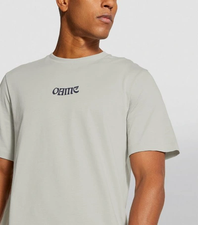 Shop Oamc Gala Logo T-shirt