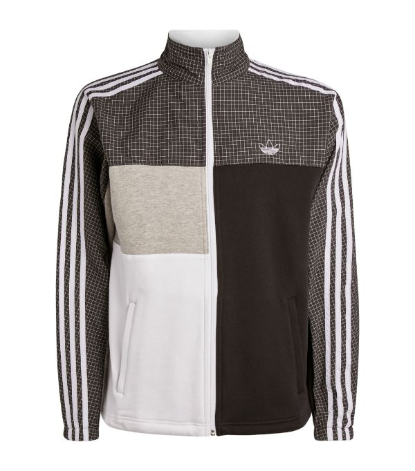 adidas block track top
