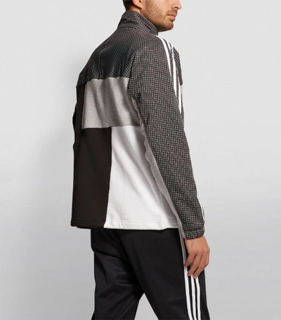 Shop Adidas Originals Grid Block Windbreaker Jacket