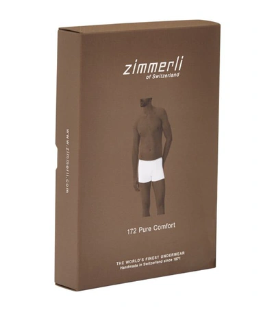 Shop Zimmerli 172 Pure Comfort Trunks In White