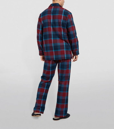 Shop Derek Rose Kelburn Cotton Pyjama Set