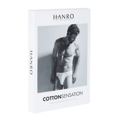 Shop Hanro Cotton Sensation Briefs In White
