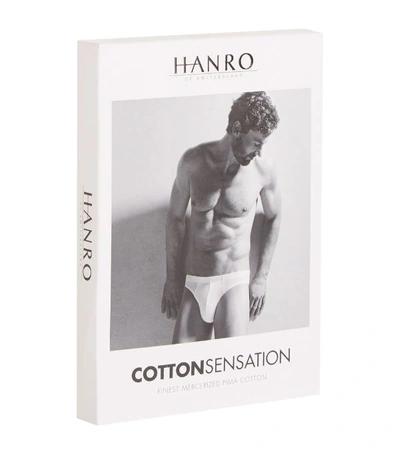 Shop Hanro Cotton Sensation Briefs In White