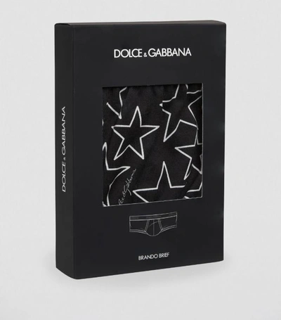 Shop Dolce & Gabbana Star Print Briefs