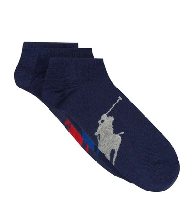 Shop Polo Ralph Lauren Logo Socks (pack Of 3)