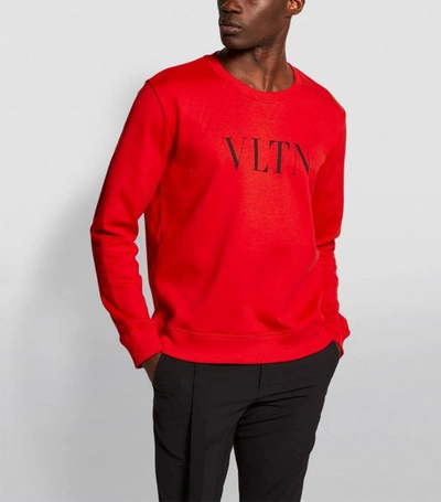 Shop Valentino Logo Sweatshirt