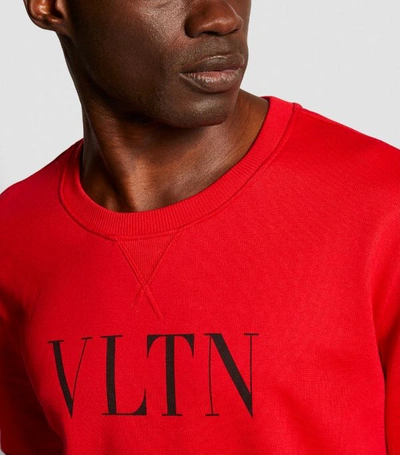Shop Valentino Logo Sweatshirt
