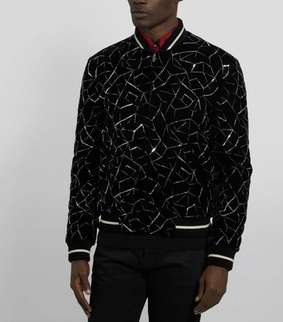 Louis Vuitton Black Velour Monogram Track Jacket – Savonches