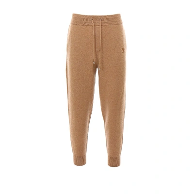 Shop Burberry Monogram Motif Track Pants In Beige