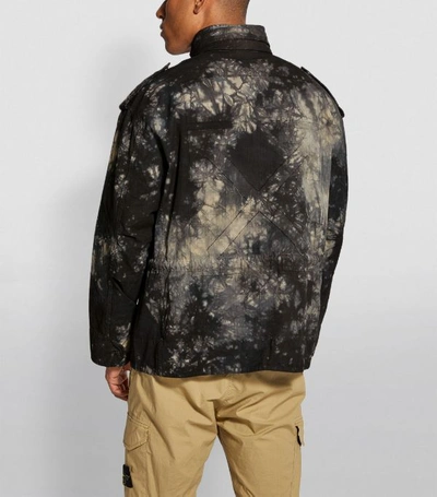 Shop Off-white Modern Tie-dye Field Jacket