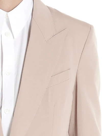 Shop Givenchy Single Breasted Blazer In Pink