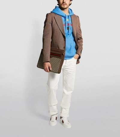 Shop Gucci Herringbone Jacket