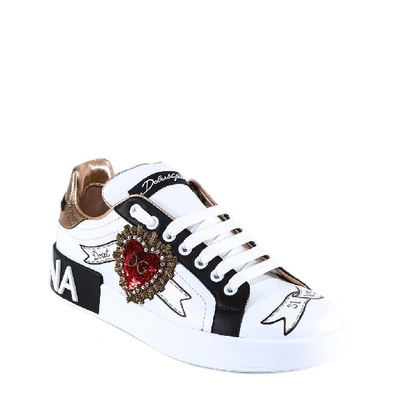 Shop Dolce & Gabbana Portofino Sneakers In Multi