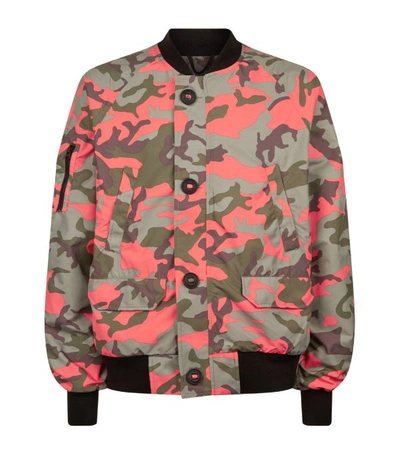 Shop Canada Goose Faber Camouflage Bomber Jacket