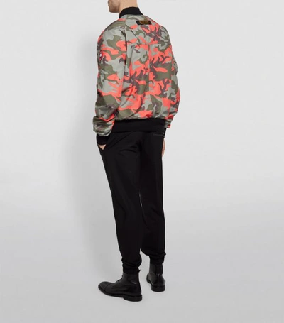 Shop Canada Goose Faber Camouflage Bomber Jacket