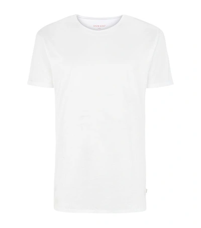 Shop Derek Rose Lewis Cotton T-shirt