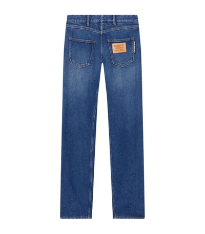 Shop Burberry Relaxed Straight Jeans