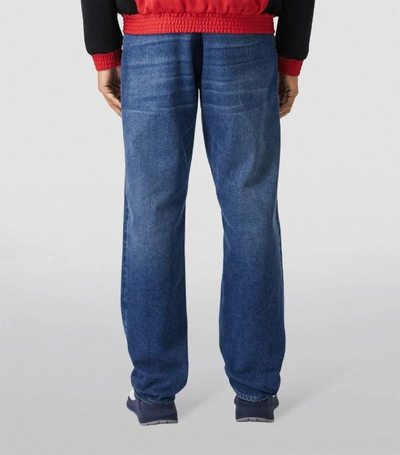Shop Burberry Relaxed Straight Jeans
