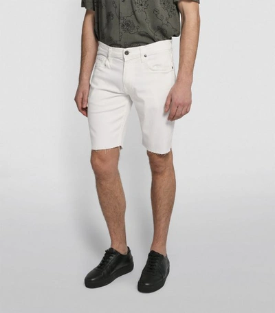 Shop Paige Federal Shorts In White