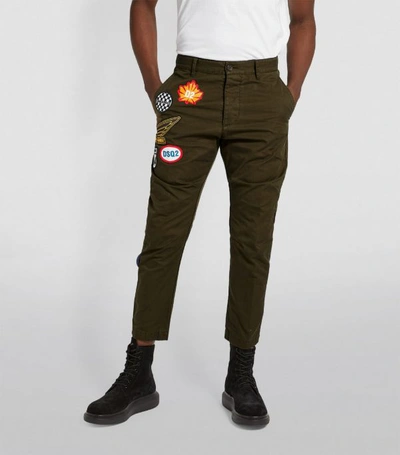Shop Dsquared2 Sexy Fit Cargo Trousers