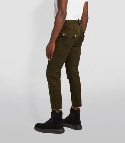 Shop Dsquared2 Sexy Fit Cargo Trousers