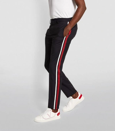 Shop Valentino Stripe Trousers