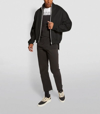 Shop Maison Margiela Contrast Zip Track Jacket