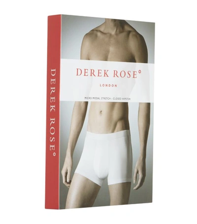Shop Derek Rose Micro Modal Stretch Hipster Trunks