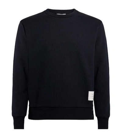 Shop Thom Browne Rwb Stripe Sweatshirt