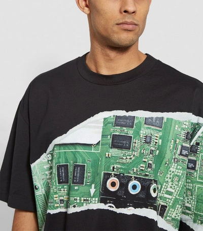 Shop Maison Margiela Circuit Board T-shirt