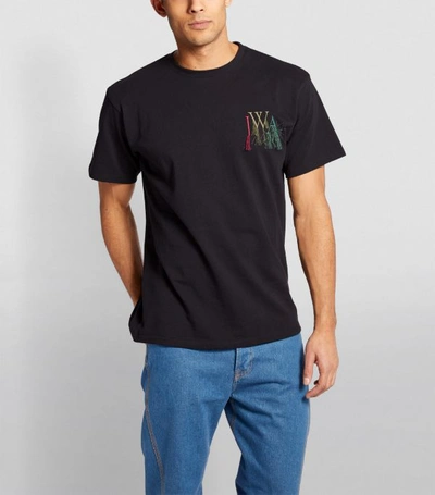Shop Jw Anderson Embroidered Logo T-shirt