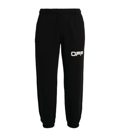 Shop Off-white Airport Tape Sweatpants