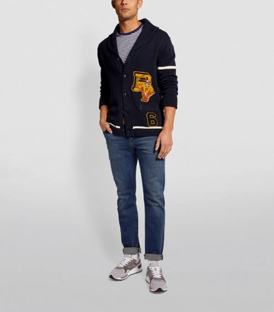 Shop Polo Ralph Lauren Varsity Cardigan