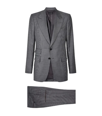 Shop Tom Ford Shelton Check Two-piece Suit