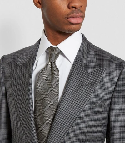 Shop Tom Ford Shelton Check Two-piece Suit