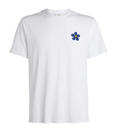 Shop Sandro Daisy Embroidered T-shirt