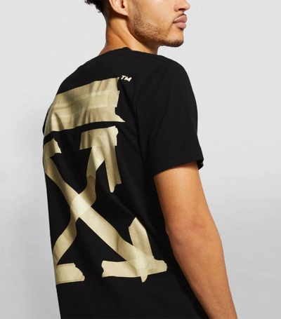 Shop Off-white Tape Arrows T-shirt