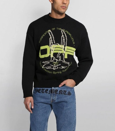 Shop Off-white Harry The Bunny Sweater